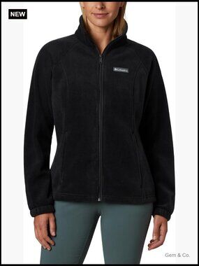 Plus Size Full Zip Fleece Jacket Winter Warm